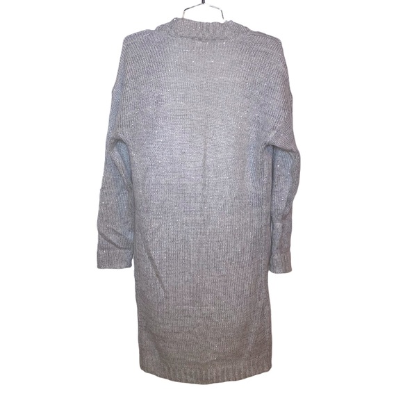 Victoria's Secret Knit Long Sleeve Sequin Open Front Cardigan Sweater Size S - Picture 2 of 3